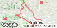Track GPS Lasek Zabierzowski i dolinki